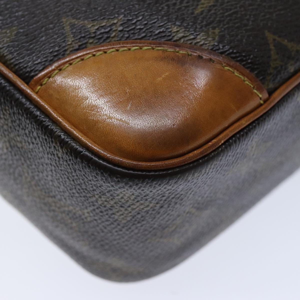 LOUIS VUITTON Monogram Compiegne 28 Clutch Bag M51845 LV 75717