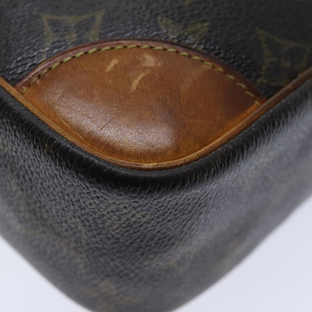 LOUIS VUITTON Monogram Compiegne 28 Clutch Bag M51845 LV 75717