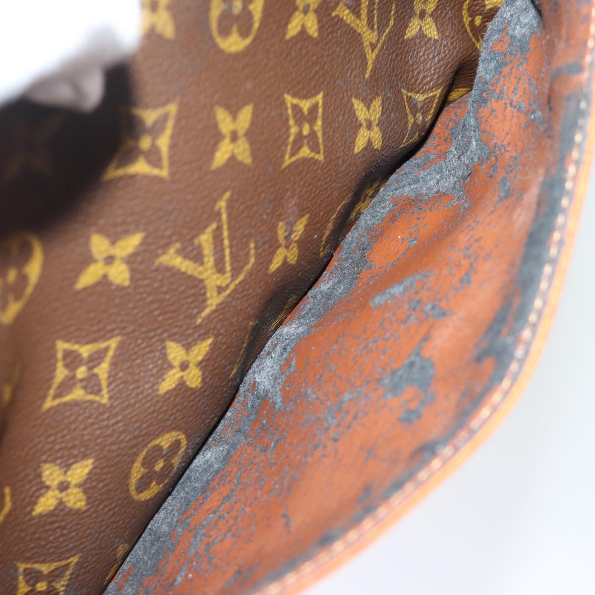 LOUIS VUITTON Monogram Compiegne 28 Clutch Bag M51845 LV 75718