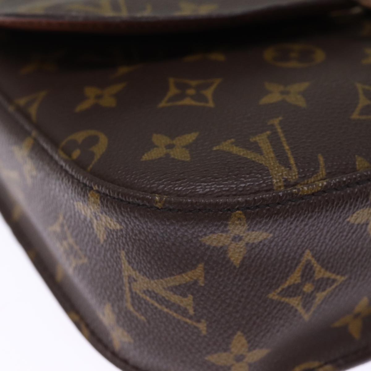 LOUIS VUITTON Monogram Saint Cloud GM Shoulder Bag M51242 LV 75720