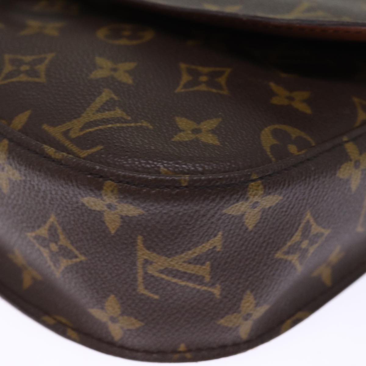 LOUIS VUITTON Monogram Saint Cloud GM Shoulder Bag M51242 LV 75720
