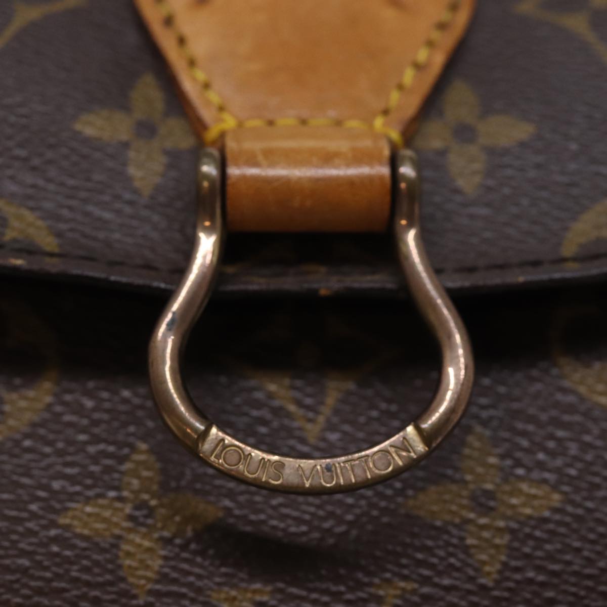 LOUIS VUITTON Monogram Saint Cloud GM Shoulder Bag M51242 LV 75720