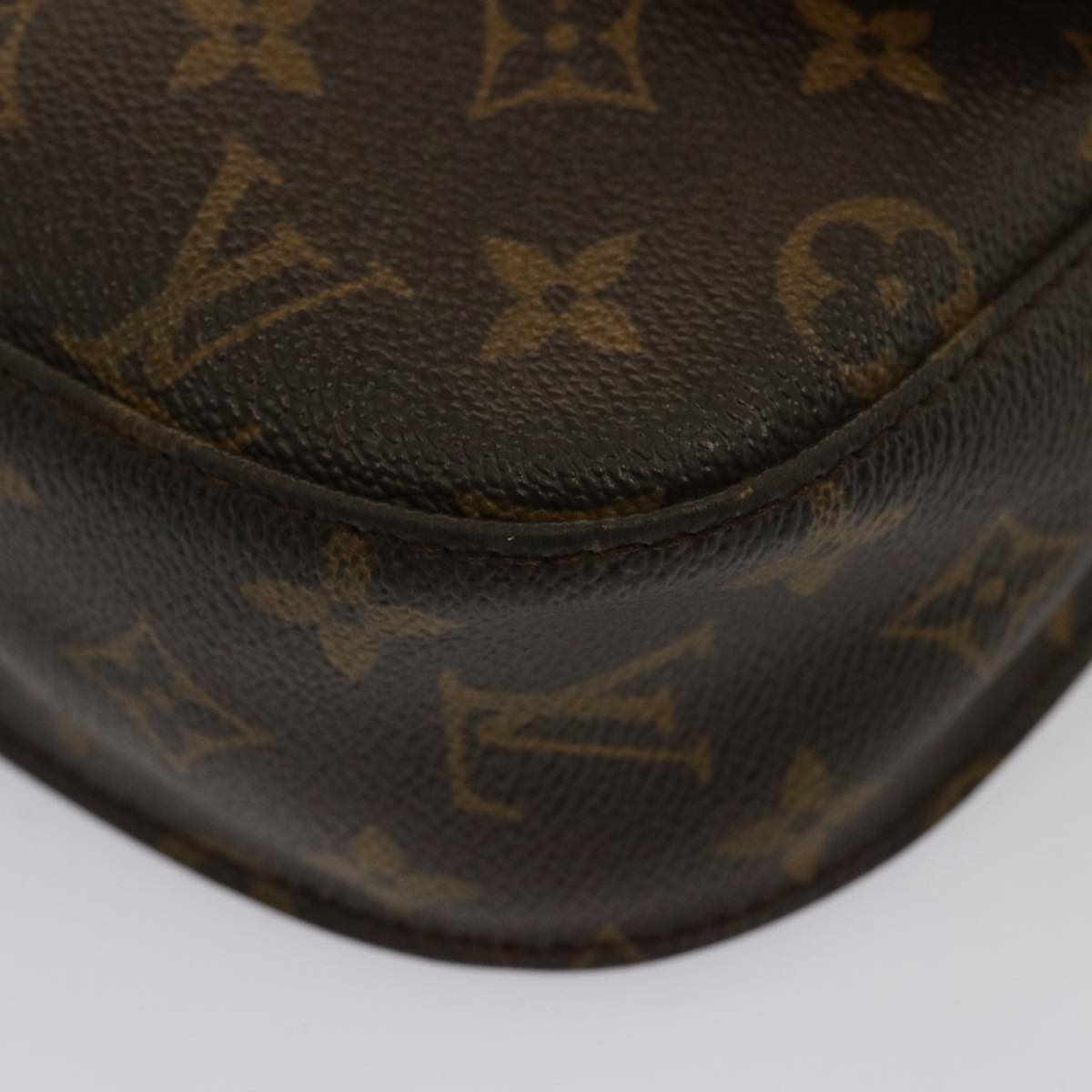LOUIS VUITTON Monogram Saint Cloud GM Shoulder Bag M51242 LV 75721