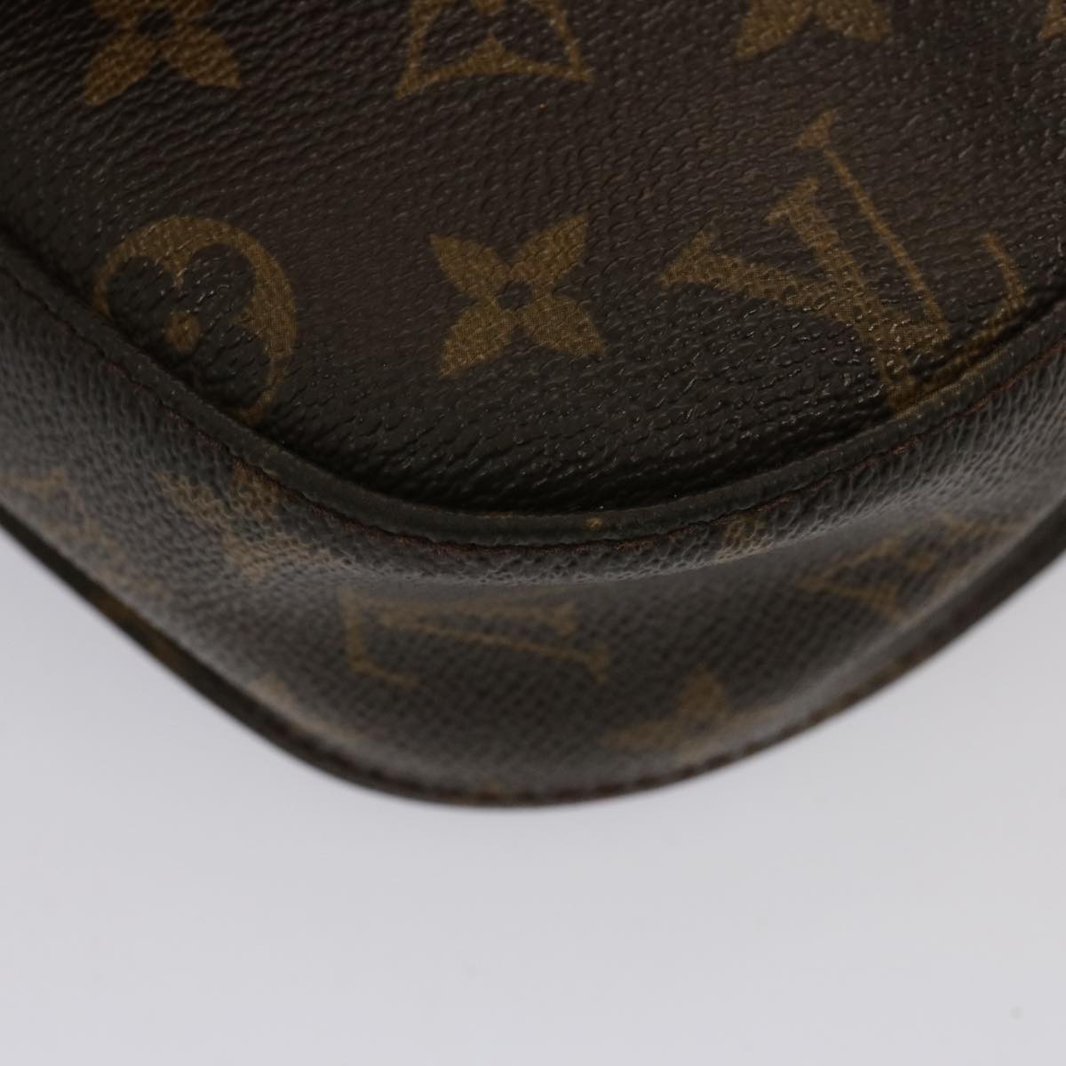 LOUIS VUITTON Monogram Saint Cloud GM Shoulder Bag M51242 LV 75721