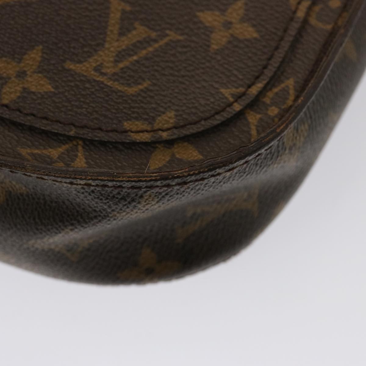 LOUIS VUITTON Monogram Saint Cloud GM Shoulder Bag M51242 LV 75721