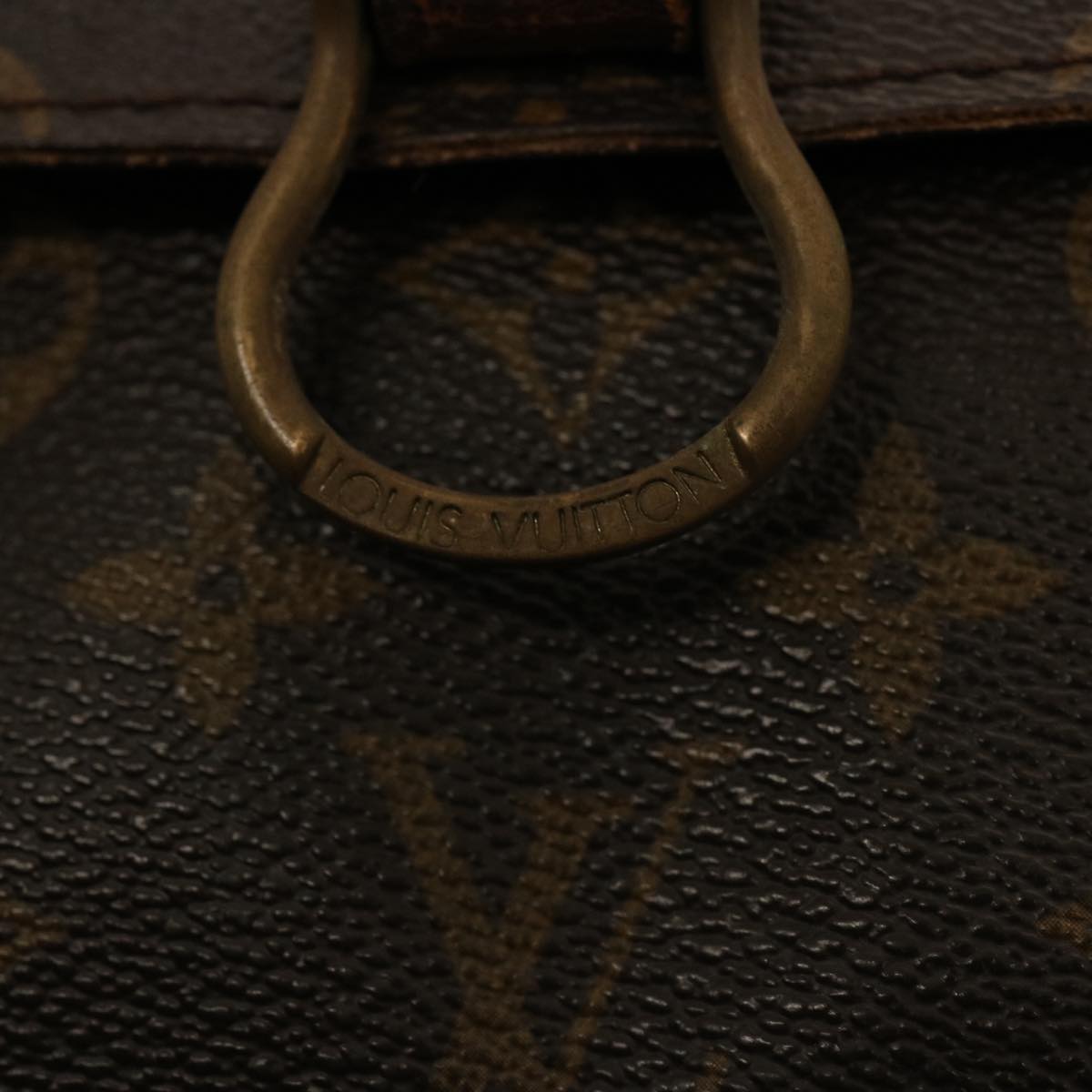 LOUIS VUITTON Monogram Saint Cloud GM Shoulder Bag M51242 LV 75721