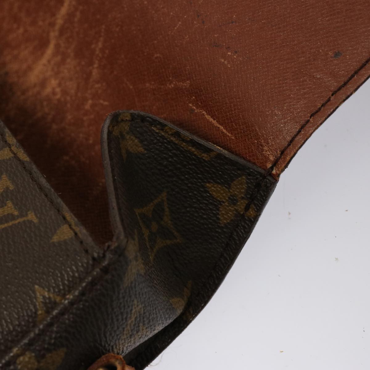 LOUIS VUITTON Monogram Saint Cloud GM Shoulder Bag M51242 LV 75721