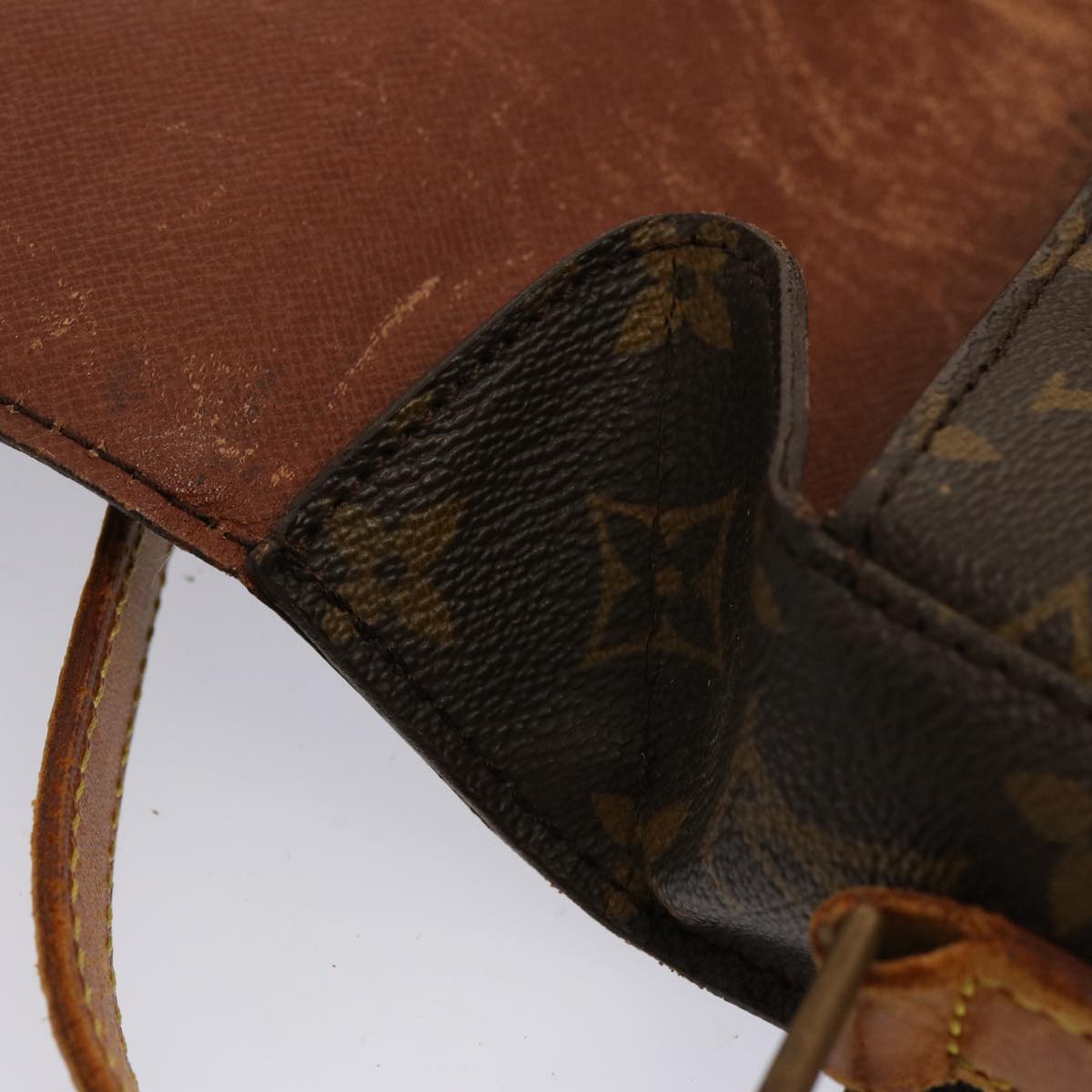 LOUIS VUITTON Monogram Saint Cloud GM Shoulder Bag M51242 LV 75721