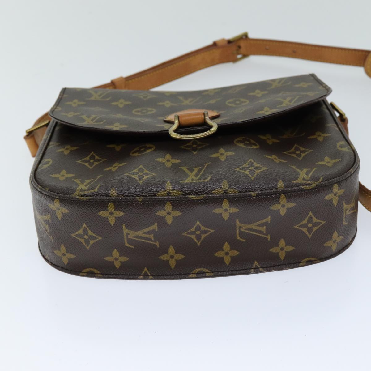LOUIS VUITTON Monogram Saint Cloud GM Shoulder Bag M51242 LV 75722