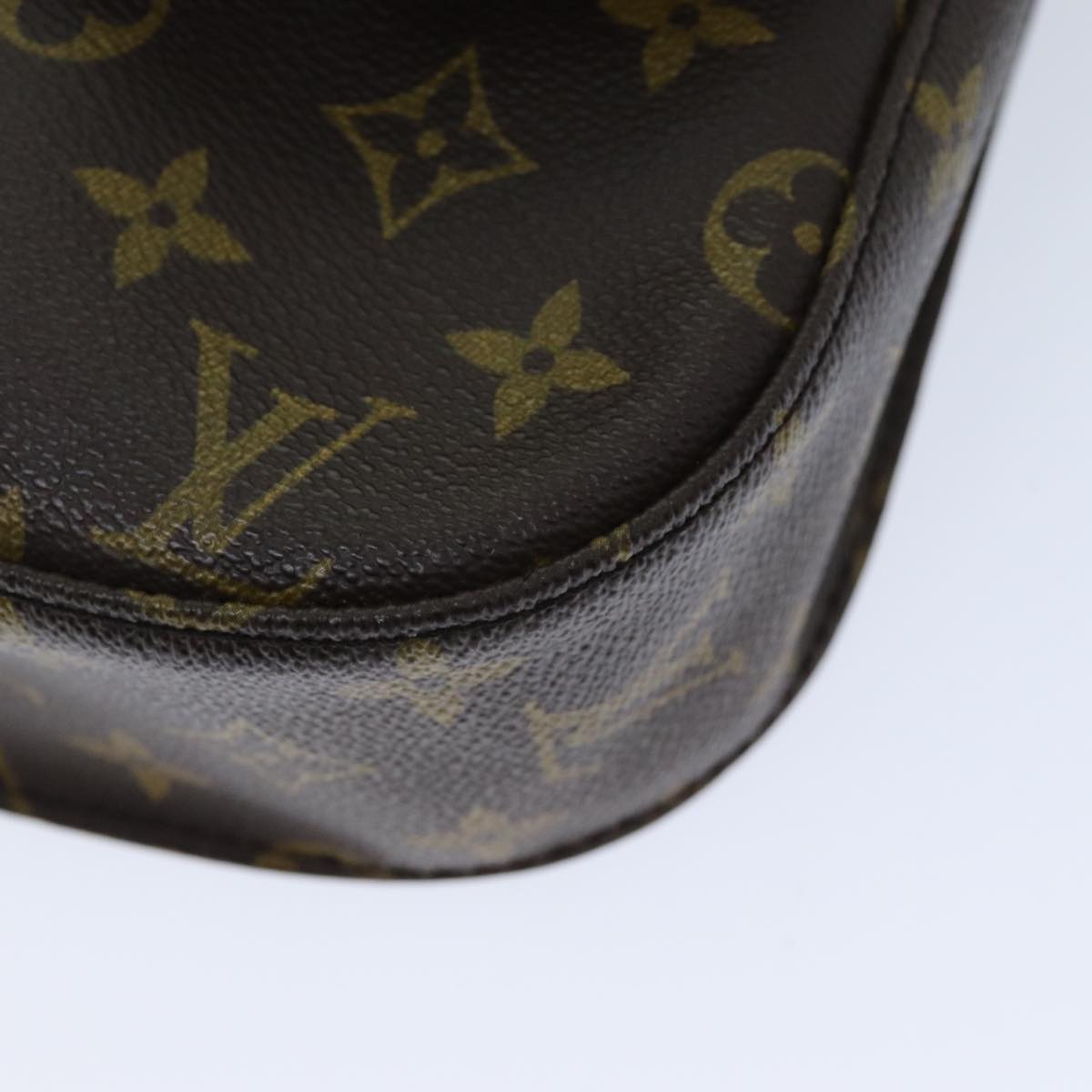 LOUIS VUITTON Monogram Saint Cloud GM Shoulder Bag M51242 LV 75722