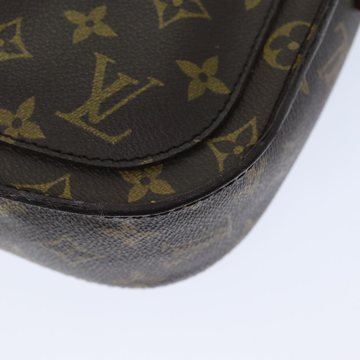 LOUIS VUITTON Monogram Saint Cloud GM Shoulder Bag M51242 LV 75722