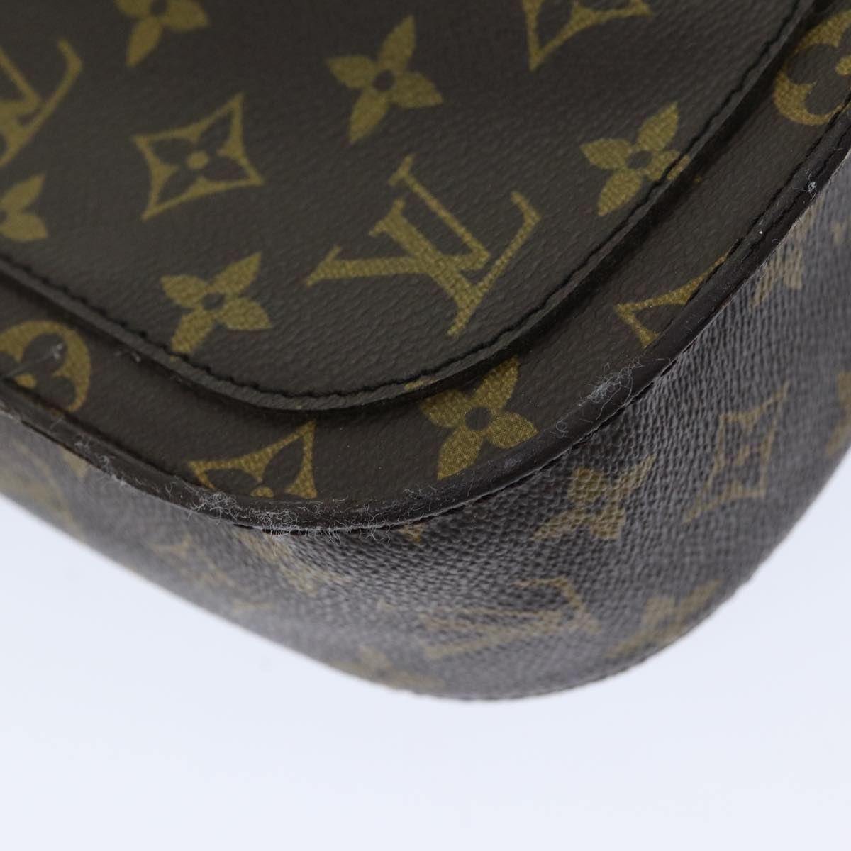 LOUIS VUITTON Monogram Saint Cloud GM Shoulder Bag M51242 LV 75722