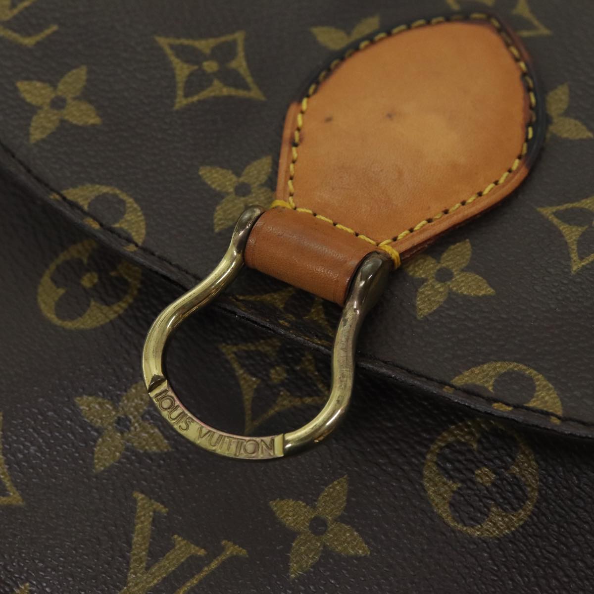 LOUIS VUITTON Monogram Saint Cloud GM Shoulder Bag M51242 LV 75722