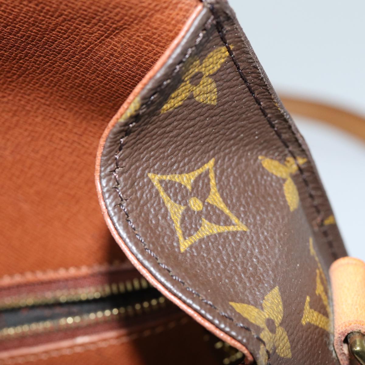 LOUIS VUITTON Monogram Saint Cloud GM Shoulder Bag M51242 LV 75722
