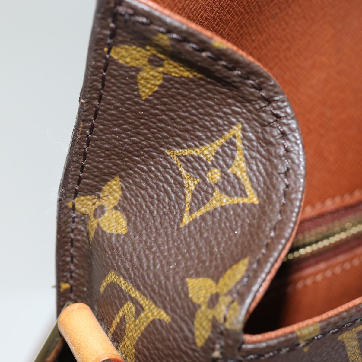 LOUIS VUITTON Monogram Saint Cloud GM Shoulder Bag M51242 LV 75722