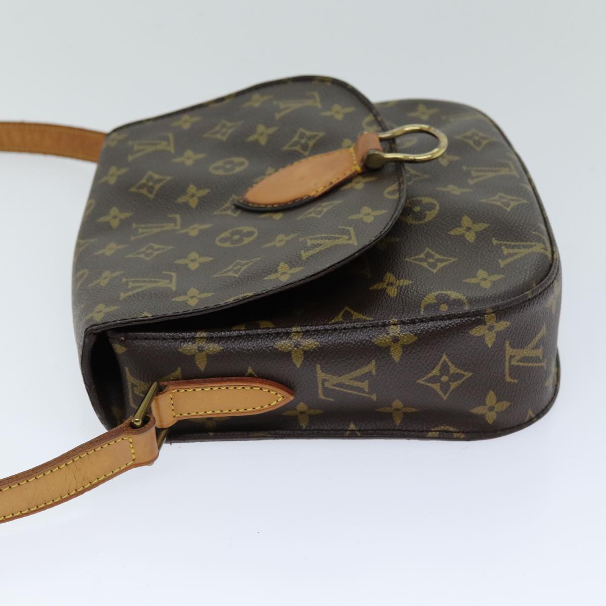 LOUIS VUITTON Monogram Saint Cloud GM Shoulder Bag M51242 LV 75722