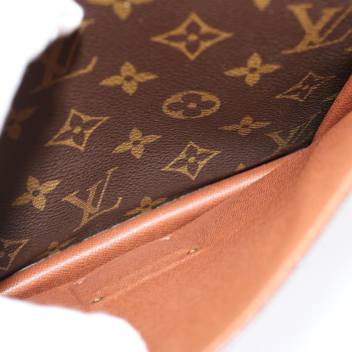 LOUIS VUITTON Monogram Monceau Hand Bag 2way M51185 LV 75723