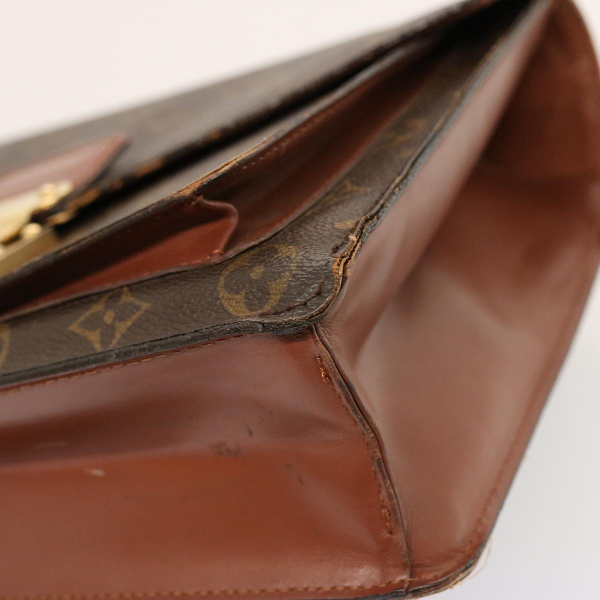 LOUIS VUITTON Monogram Monceau 28 Hand Bag 2way M51185 LV 75724