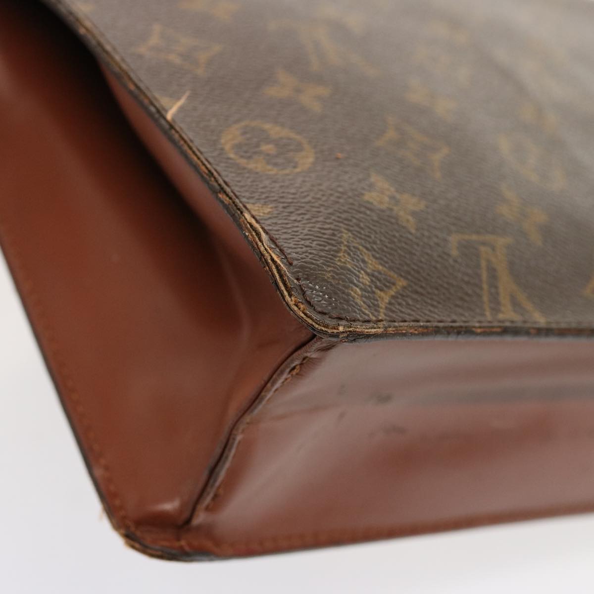 LOUIS VUITTON Monogram Monceau 28 Hand Bag 2way M51185 LV 75724