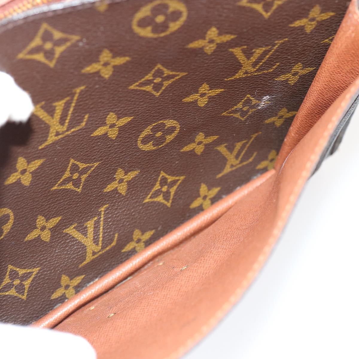LOUIS VUITTON Monogram Monceau 28 Hand Bag 2way M51185 LV 75724