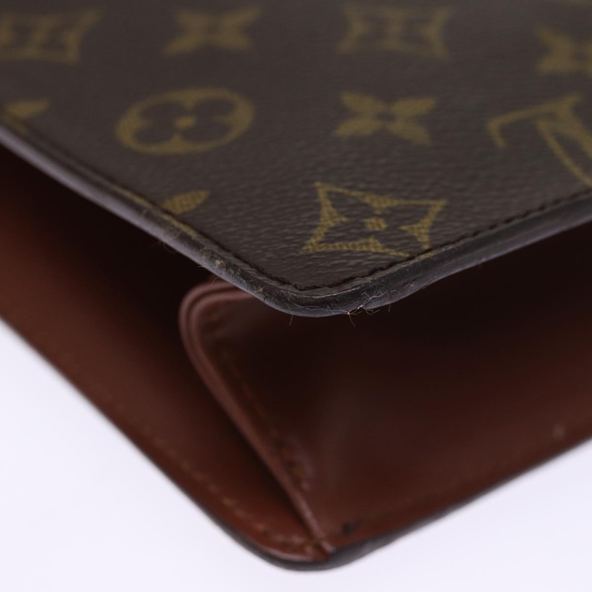 LOUIS VUITTON Monogram Monceau 28 Hand Bag 2way M51185 LV 75725