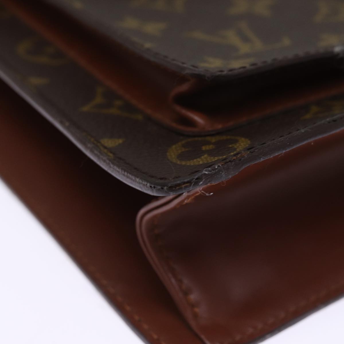 LOUIS VUITTON Monogram Monceau 28 Hand Bag 2way M51185 LV 75725