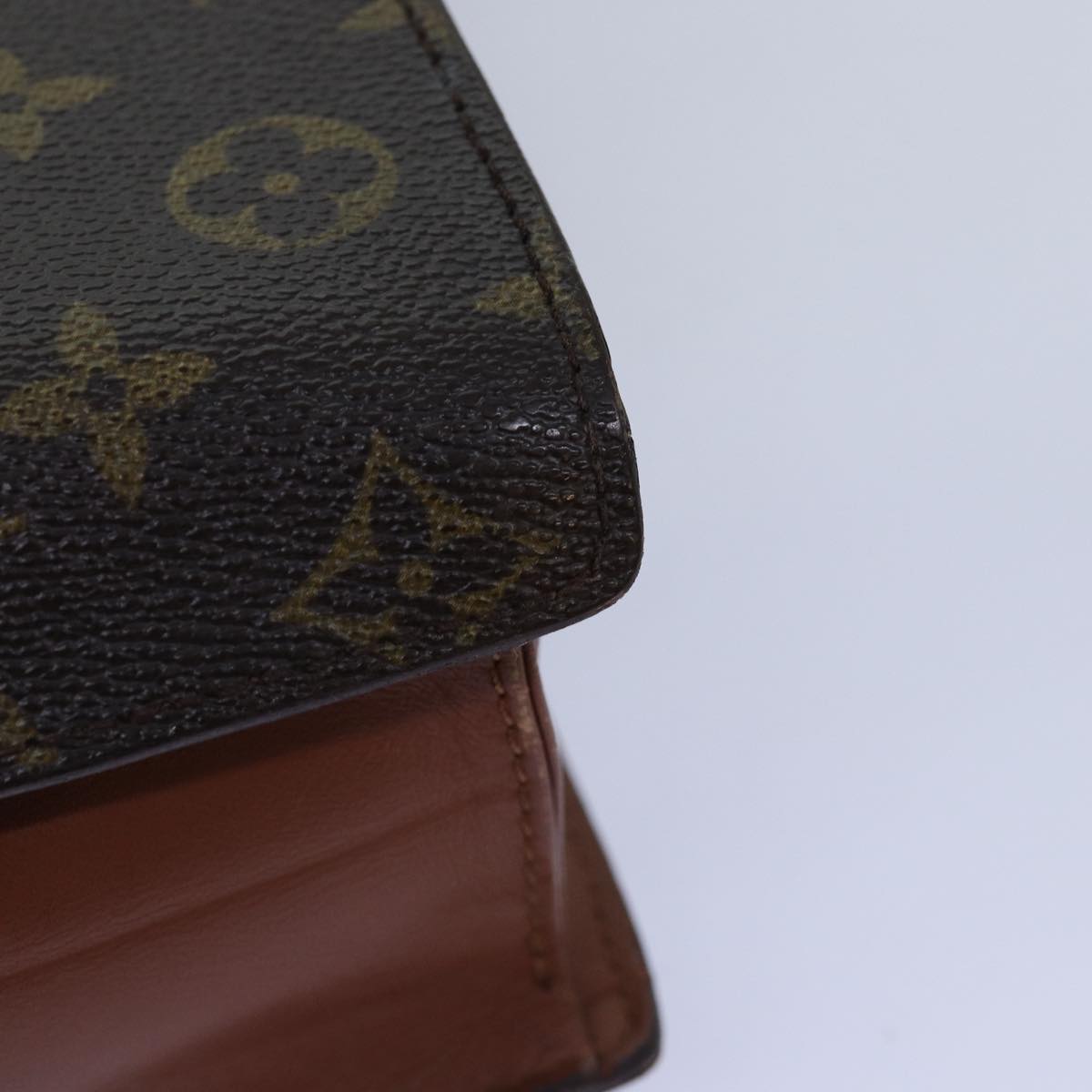 LOUIS VUITTON Monogram Monceau 28 Hand Bag 2way M51185 LV 75726