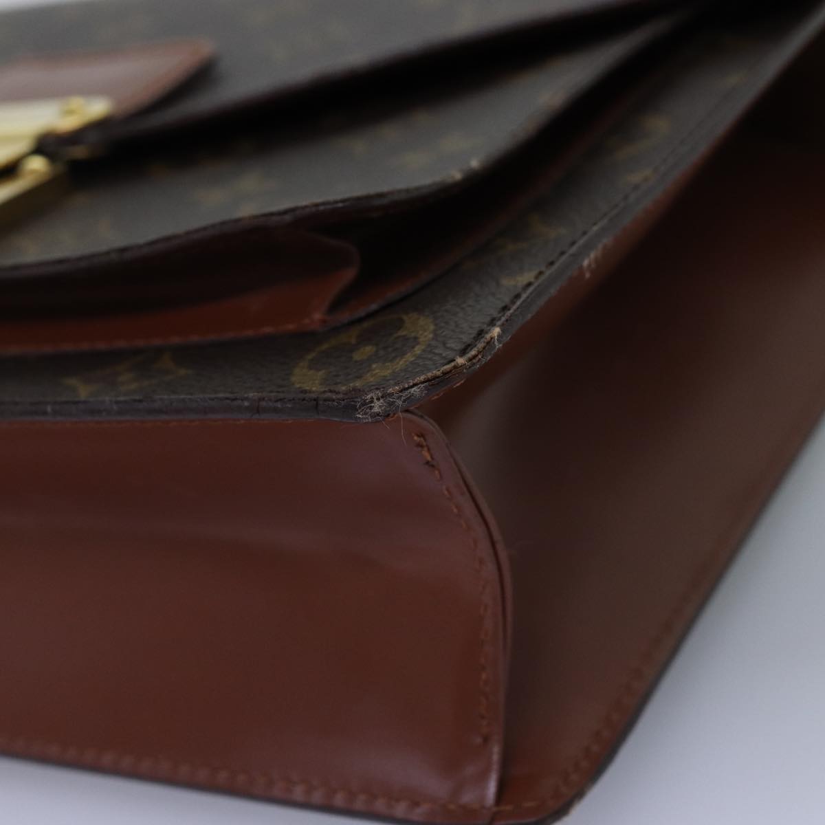 LOUIS VUITTON Monogram Monceau 28 Hand Bag 2way M51185 LV 75727