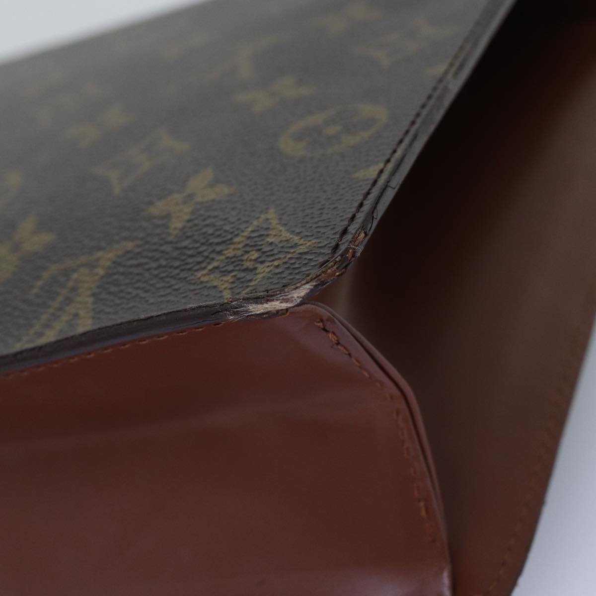 LOUIS VUITTON Monogram Monceau 28 Hand Bag 2way M51185 LV 75727