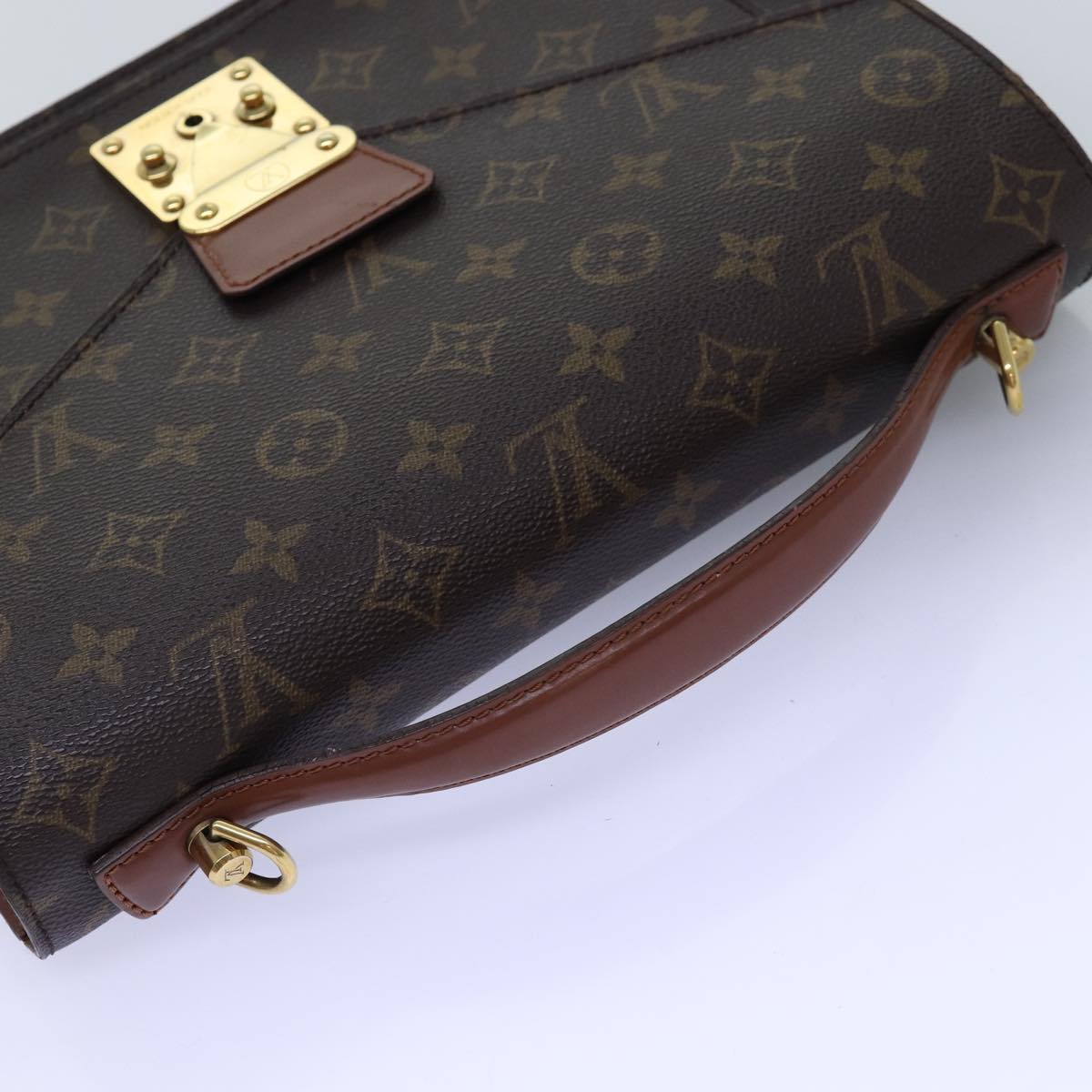 LOUIS VUITTON Monogram Monceau 28 Hand Bag 2way M51185 LV 75727