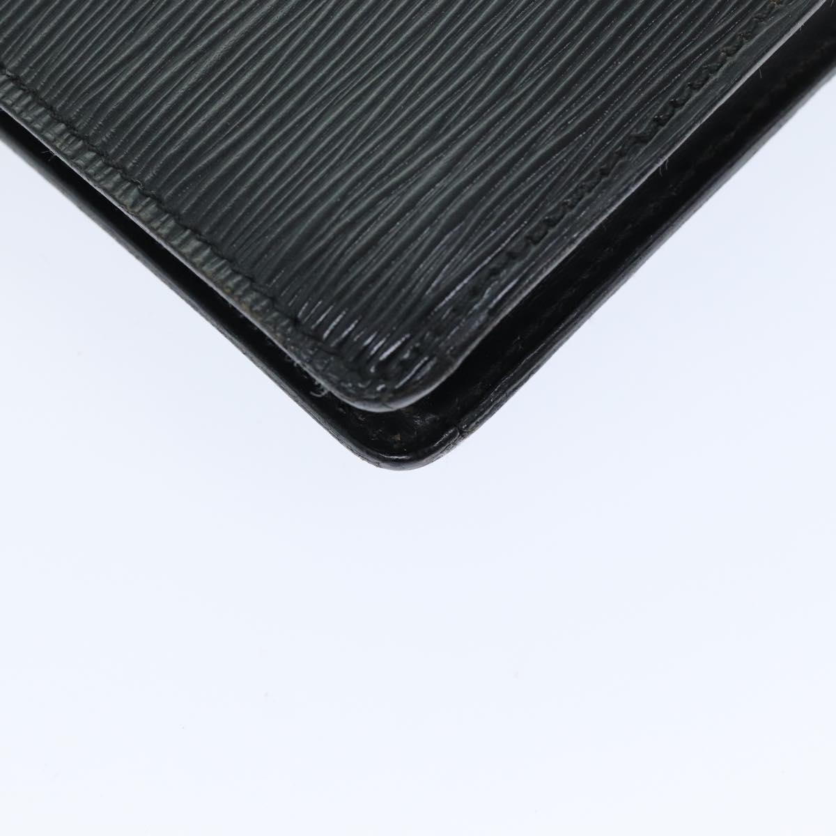 LOUIS VUITTON Epi Porte Documents Senateur Briefcase Black M54452 LV 75728