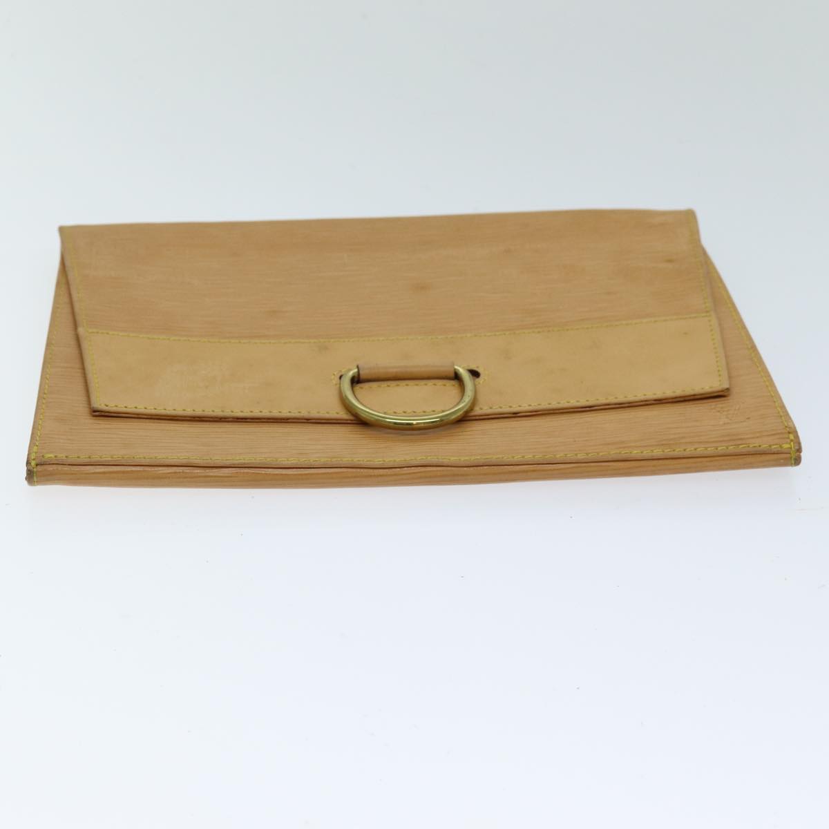 LOUIS VUITTON Epi Jena Clutch Bag Winnipeg Beige M52726 LV 75729