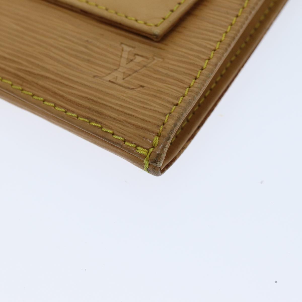 LOUIS VUITTON Epi Jena Clutch Bag Winnipeg Beige M52726 LV 75729