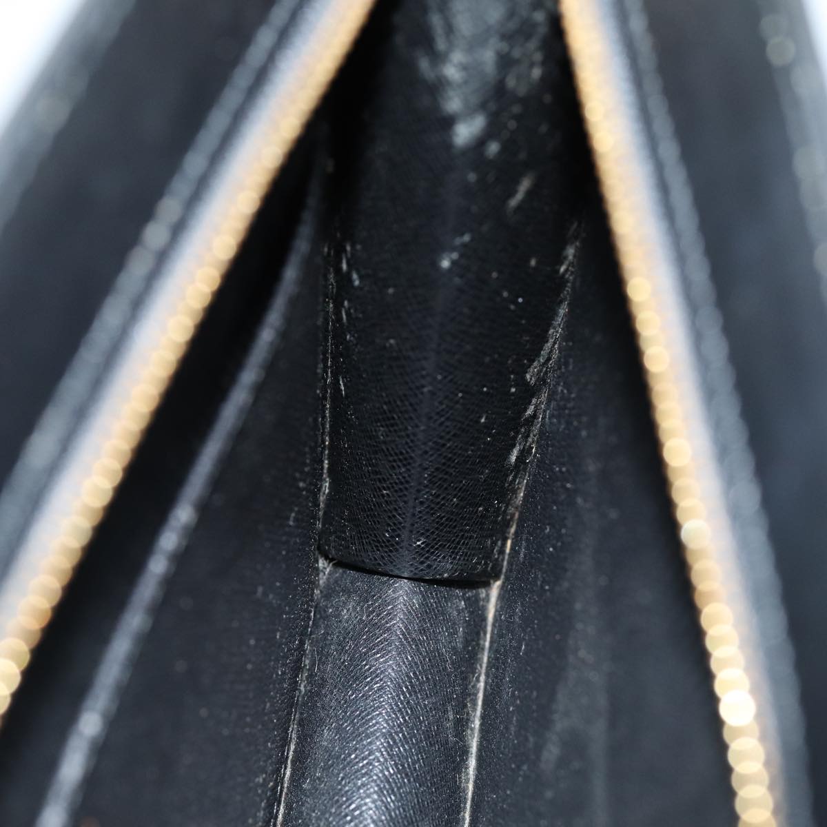 LOUIS VUITTON Epi Pochette Homme Clutch Bag Black Noir M52522 LV 75730