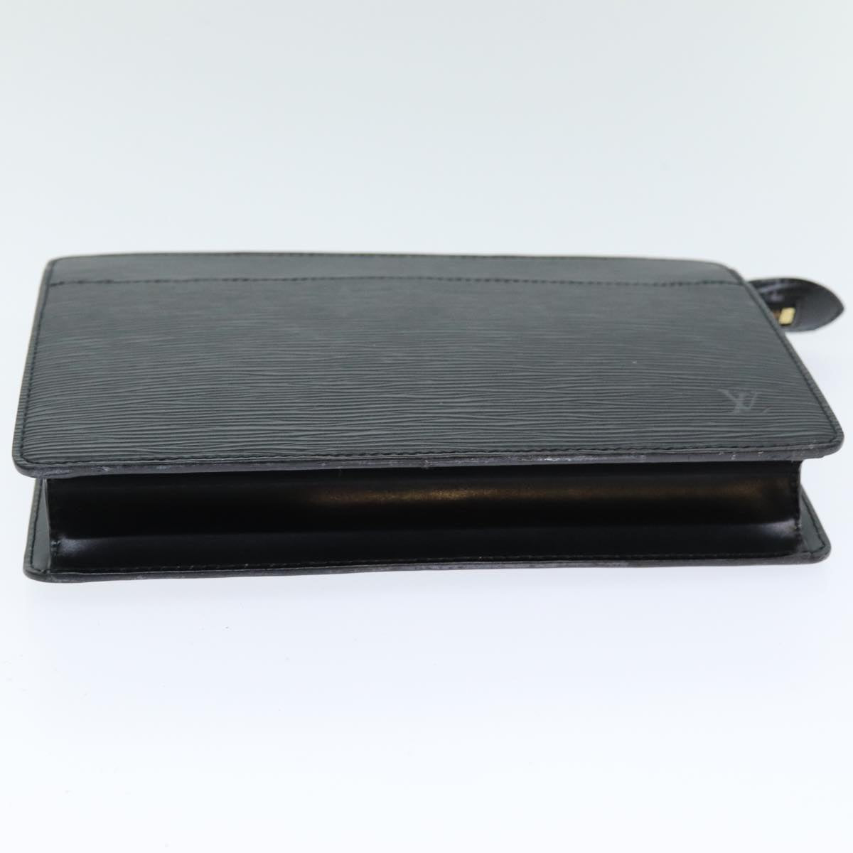 LOUIS VUITTON Epi Pochette Homme Clutch Bag Black Noir M52522 LV 75730