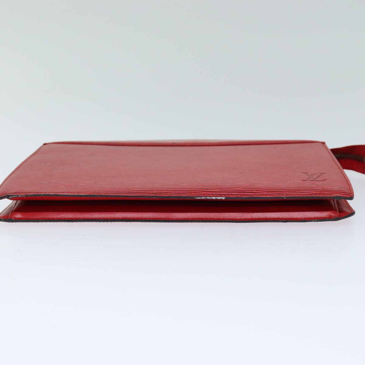 LOUIS VUITTON Epi Trousse Crete Clutch Bag Red M48407 LV 75731