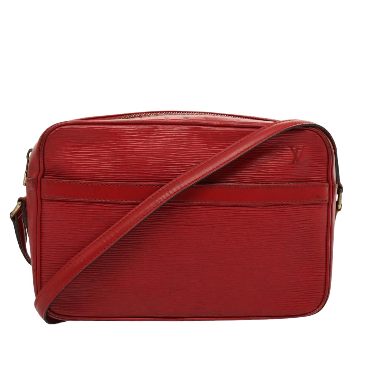 LOUIS VUITTON Epi Trocadero 27 Shoulder Bag Red M52317 LV 75734