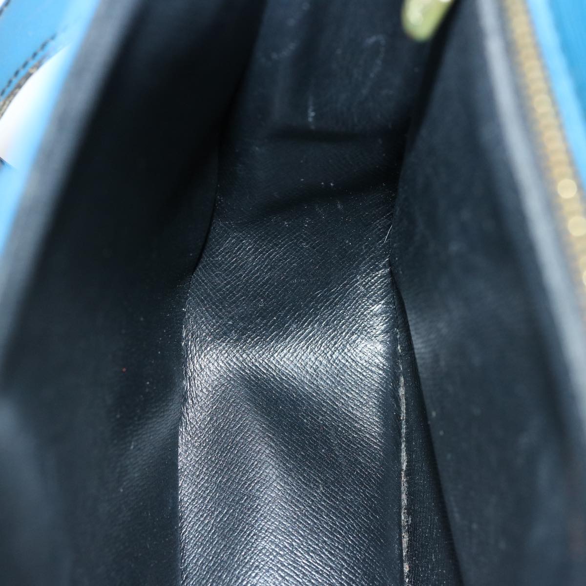 LOUIS VUITTON Epi Saint Cloud GM Shoulder Bag Toledo Blue M52195 LV 75736