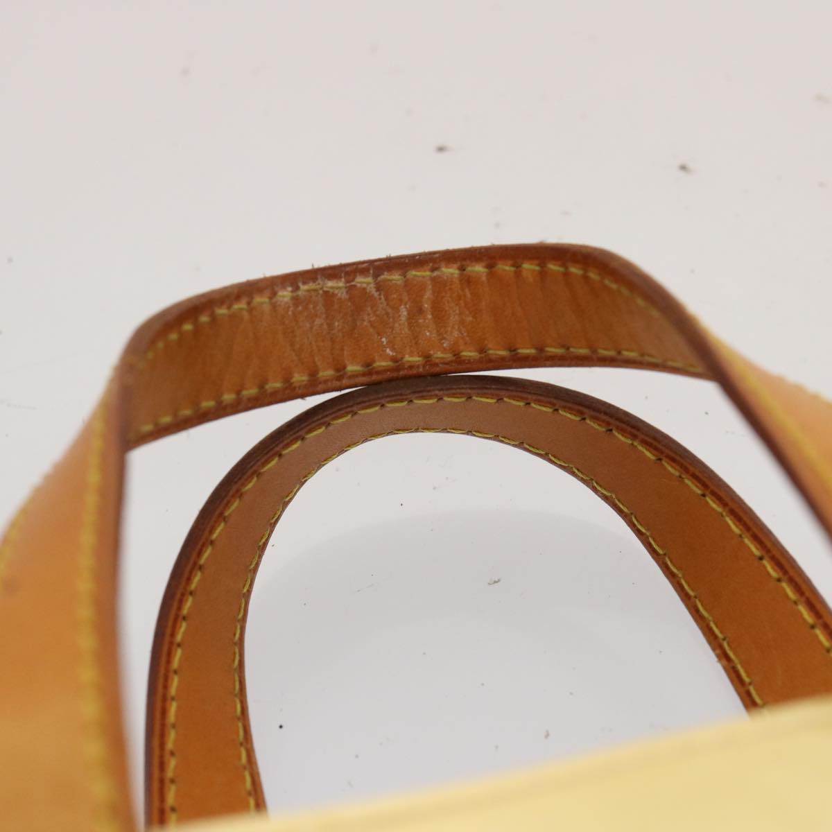 LOUIS VUITTON Monogram Vernis Reade PM Hand Bag Perle M91336 LV 75737