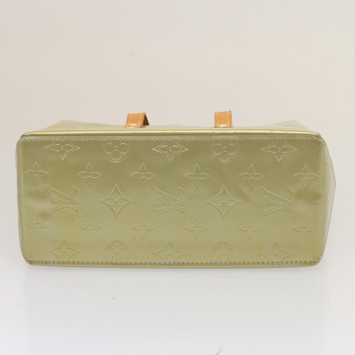 LOUIS VUITTON Monogram Vernis Reade PM Hand Bag Gris M91145 LV 75738