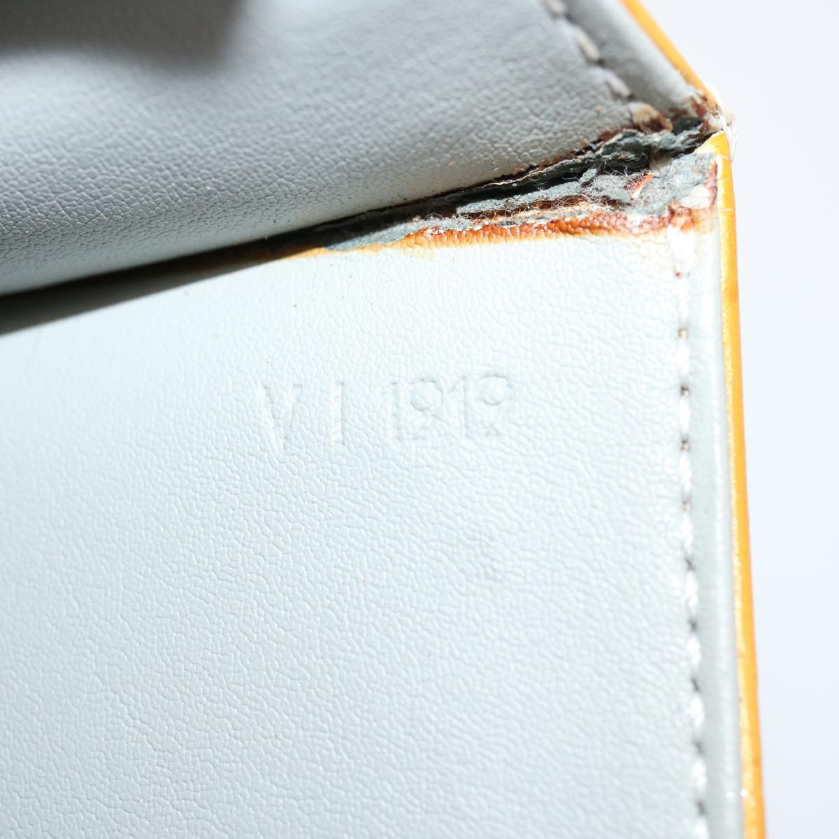 LOUIS VUITTON Monogram Vernis Spring Street Hand Bag Gris M91029 LV 75739