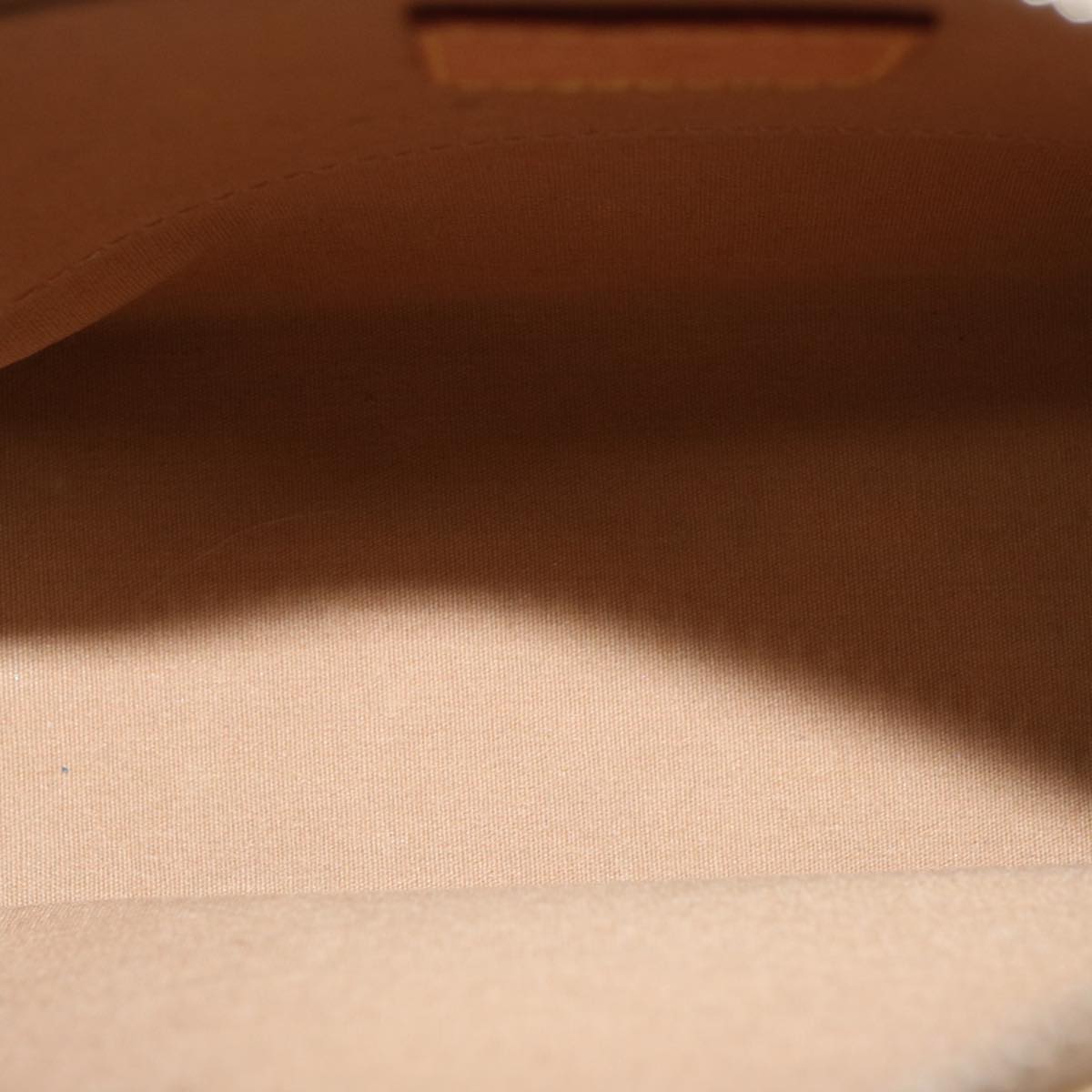 LOUIS VUITTON Monogram Vernis Minna Street Bag Noisette M91508 LV 75741