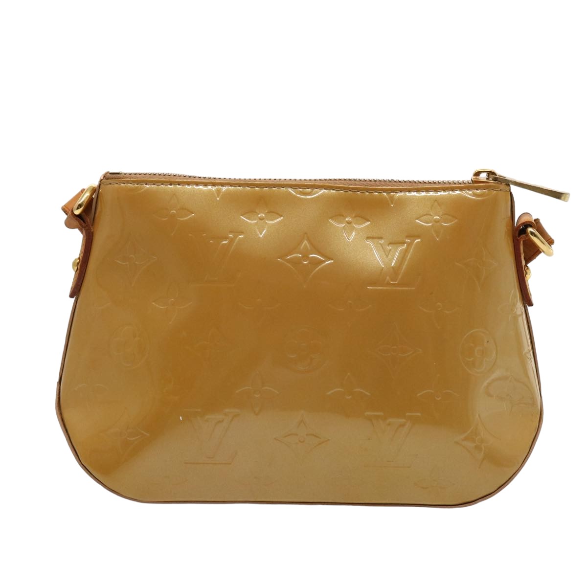LOUIS VUITTON Monogram Vernis Minna Street Bag Noisette M91508 LV 75741