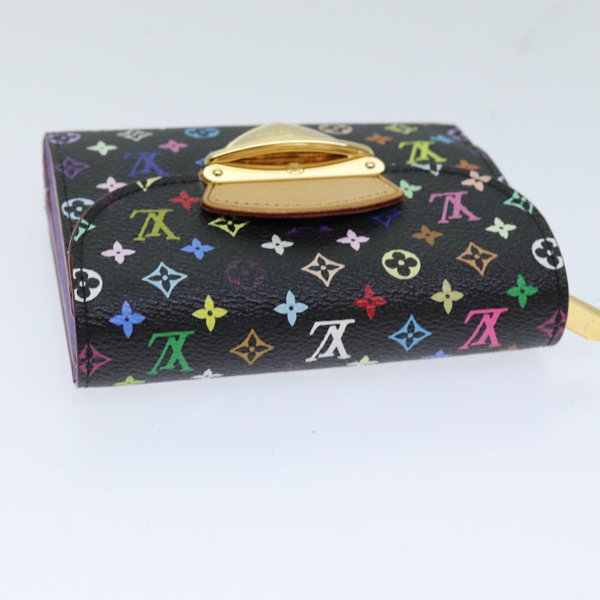LOUIS VUITTON Multicolor Portefeuille Koala Wallet Black M58015 LV 75743A