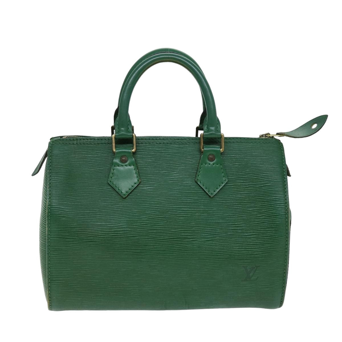 LOUIS VUITTON Epi Speedy 25 Hand Bag Borneo Green M43014 LV 75746