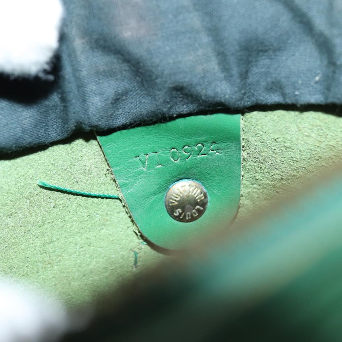 LOUIS VUITTON Epi Speedy 25 Hand Bag Borneo Green M43014 LV 75746