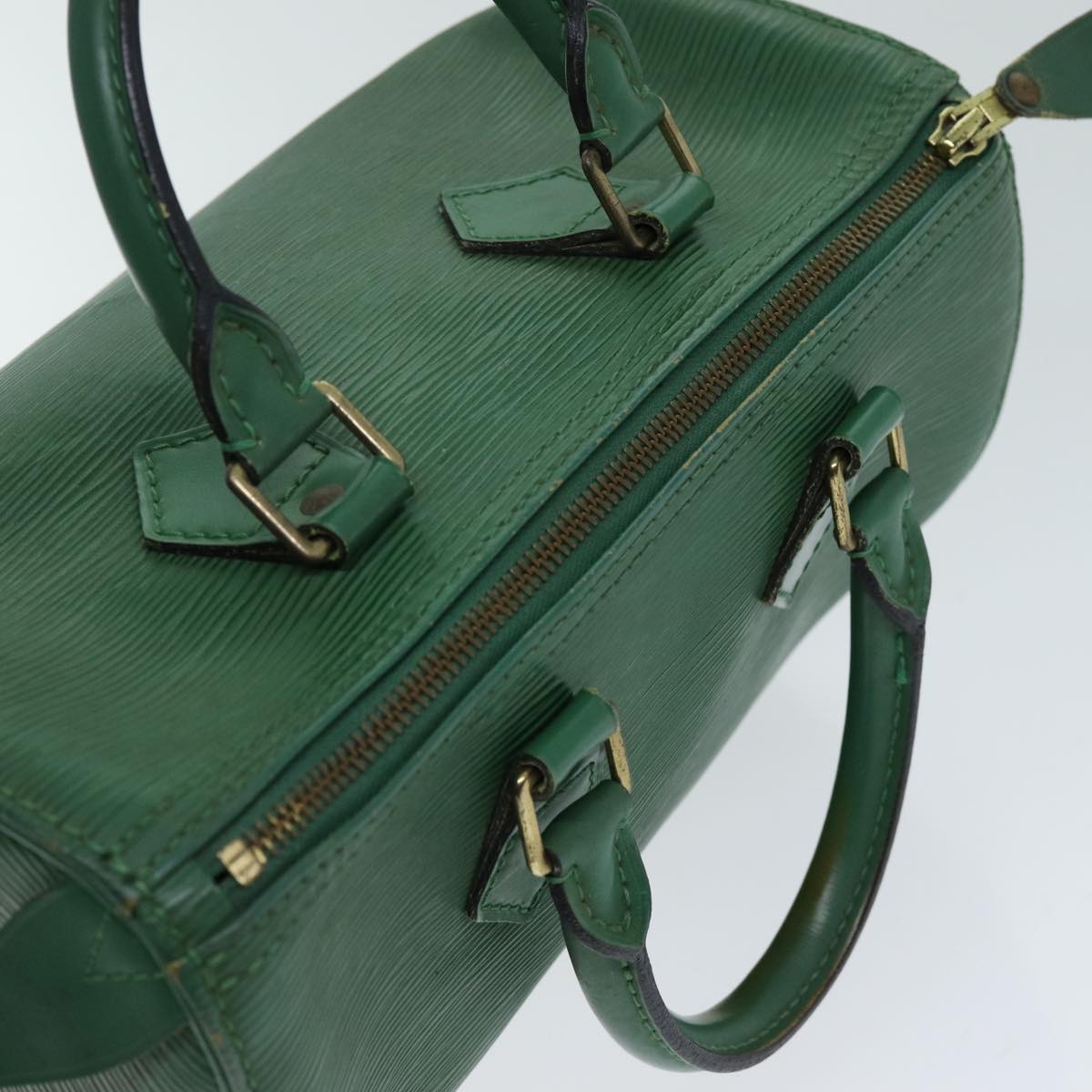 LOUIS VUITTON Epi Speedy 25 Hand Bag Borneo Green M43014 LV 75746