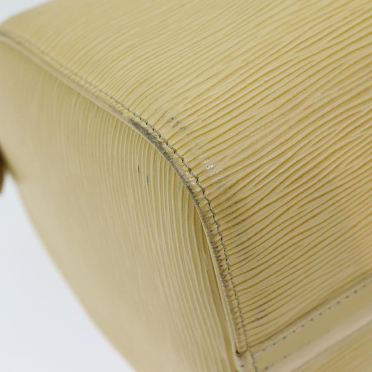 LOUIS VUITTON Epi Speedy 25 Hand Bag Vanilla M4301A LV 75748