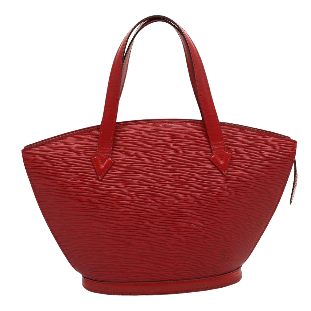 LOUIS VUITTON Epi Saint Jacques Shoulder Bag Red M52277 LV 75750
