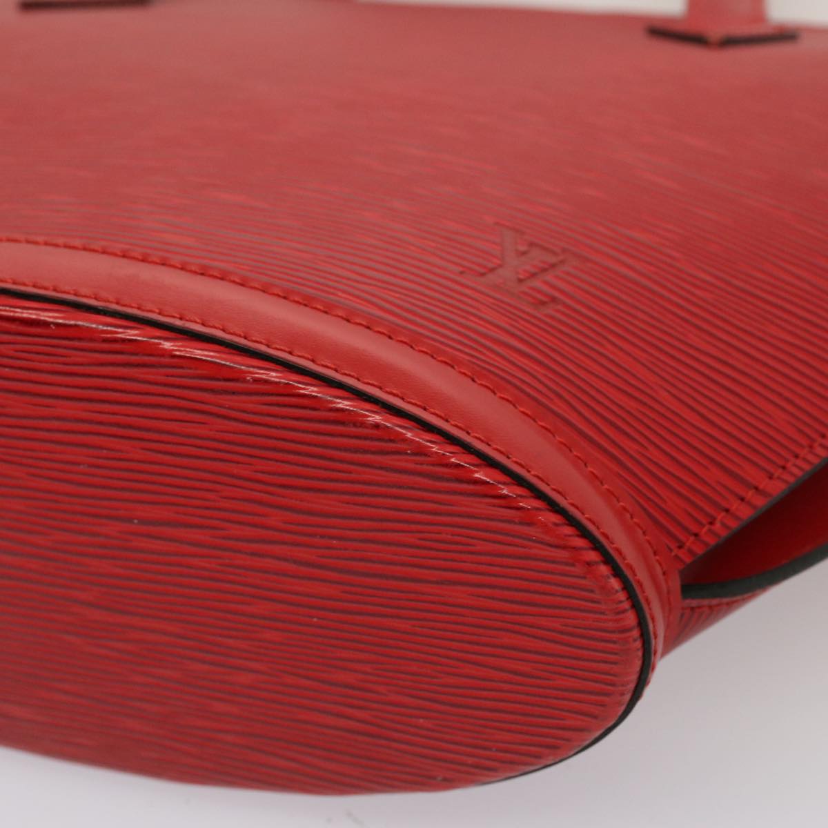 LOUIS VUITTON Epi Saint Jacques Shoulder Bag Red M52277 LV 75750